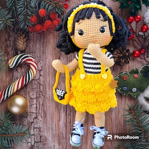 Crochet Doll Finished, Amigurumi Doll for Sale, Handmade Amigurumi Doll, Stuffed Toy