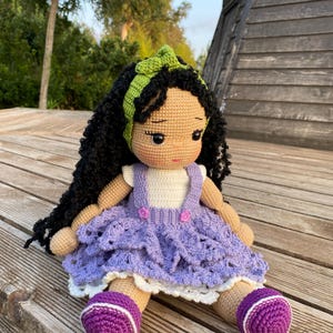 Crochet Big Doll, Handmade Amigurumi Doll, Crochet Doll for Sale, Stuffed Doll, Amigurumi Finished, Birthday Gift