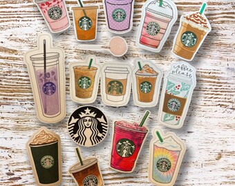 Tazas Starbucks 1 Pegatinas