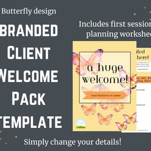 Coaching Client Welcome Bundle Template + First Session Worksheets - Branded Coaching Bundle - Coaching Worksheets - Client Welcome Bundle