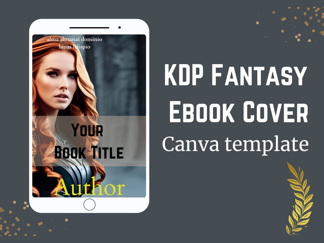 KDP Book Cover Kdp Cover Template Canva Kindle Ebook Cover Size Kdp