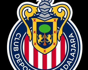 Chivas Del Guadalajara SVG PNG - Etsy