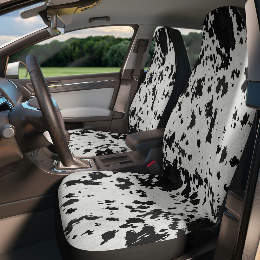 Cow Print Car Seat Covers Western Car Seat Covers Western Car