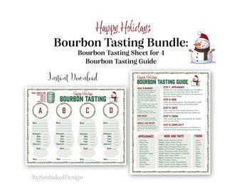 Bourbon Tasting Sheet - Printable - Etsy