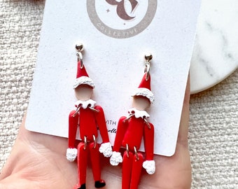 Santa's Little Helper Elf Earring Kit – Too Cute Beads