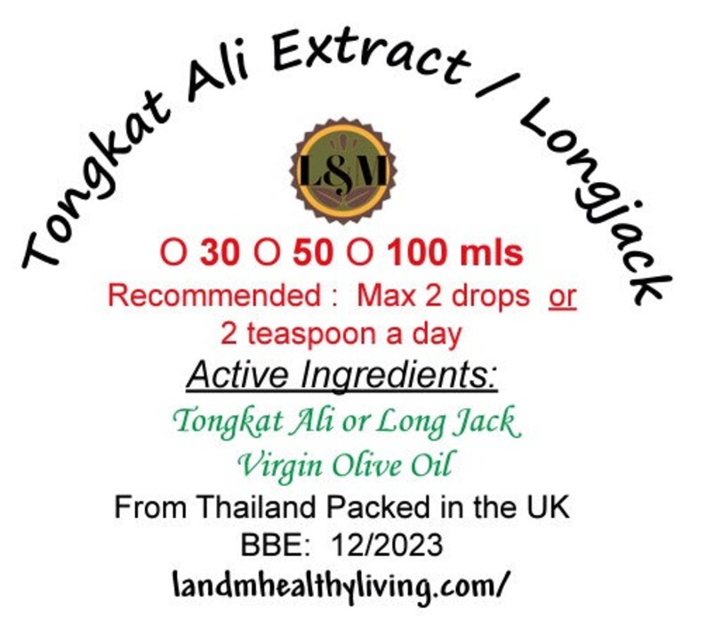 TONGKAT ALI Oil or Black Ginger Oil or Turmeric Oil and Neem Oil