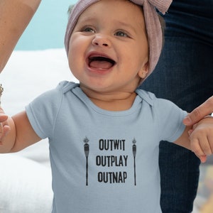 Cute Survivor TV Bodysuit - Survivor TV Show - Baby - Toddler - Infant - Baby Shower - Gift - Present - Birthday - Christmas - Hannukah