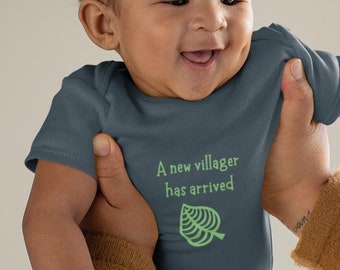 Neuer Dorfbewohner - Baby - Säugling - Babyparty - Geschenk - Geschenk - Weihnachten - Chanukah - Videospiele - Neue Horizonte - Tier - Überquerung