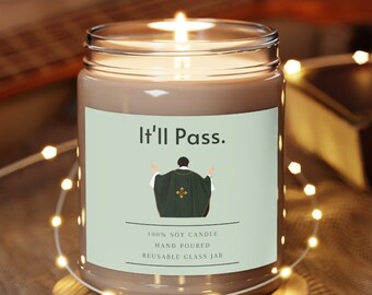 It'll Pass Fleabag Inspired 9oz Candle - Fleabag Gift - Fleabag Present - Hot Priest - Phoebe Waller-Bridge