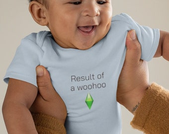 Sims Bodysuit - Video Games - Baby - Toddler - Infant - Baby Shower - Gift - Present - Video Game - Sims - Sims 4