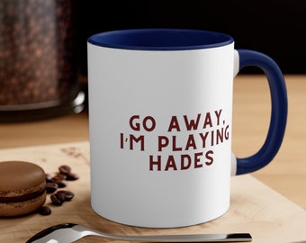 Hades Inspired 11oz Mug - Hades Game Video Games - Gamer - Switch - Gifts for Her - Gifts for Him - Present - Birthday - Playstation