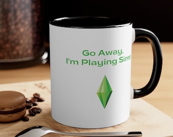 Sims 11oz Mug - Sims Fan - Sims Player - Sims Gift - Sims Present - Sims Game