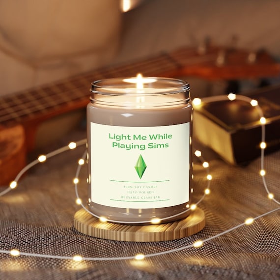 Sims Candle Inspired by Sims Sims Gift Sims Present Etsy