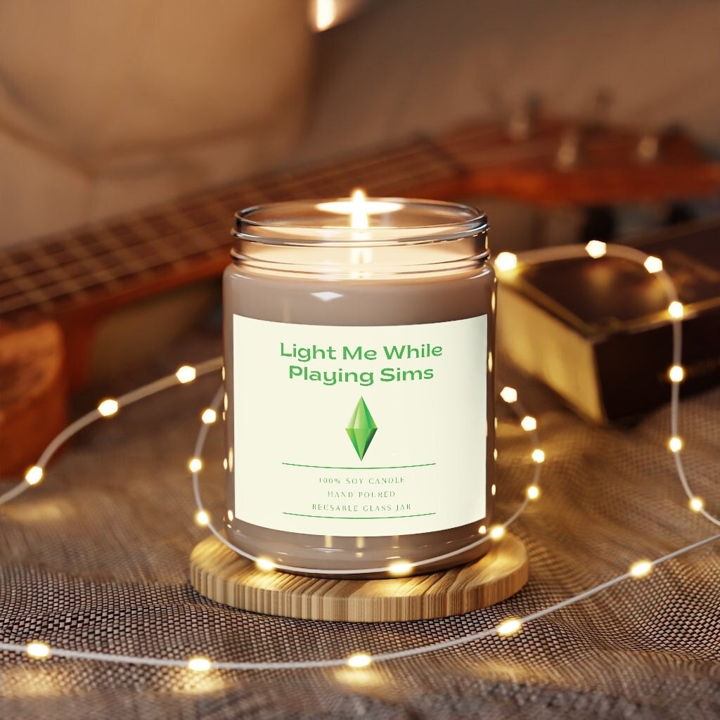 Sims Candle Inspired by Sims Sims Gift Sims Present Etsy