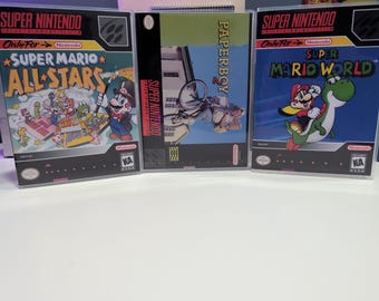 Custom Game Case - Nintendo 64 - N64 Game Case - No Game - No Manual - Custom Game Case - UGC - Universal Game Case