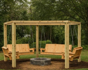 Columpios para fogatas