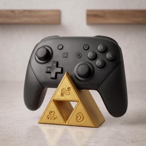 Golden Triangle Controller Stand - Compatible with Nintendo Switch Pro Controller