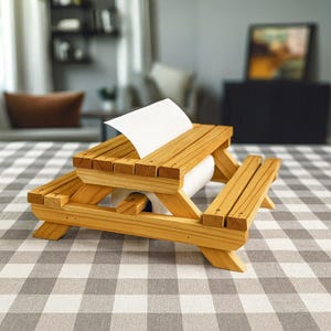 Picnic Table Towel Holder