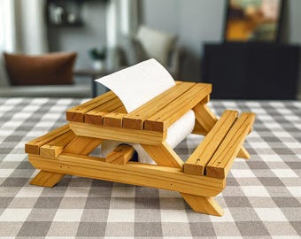 Picnic Table Towel Holder