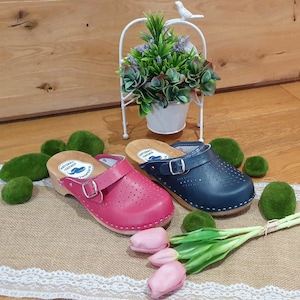 Openwork Clogs Clogs with Buckle Medical Orthopedic Treps