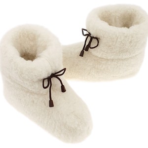 Natural Sheep Warm 100% Wool Home Slippers