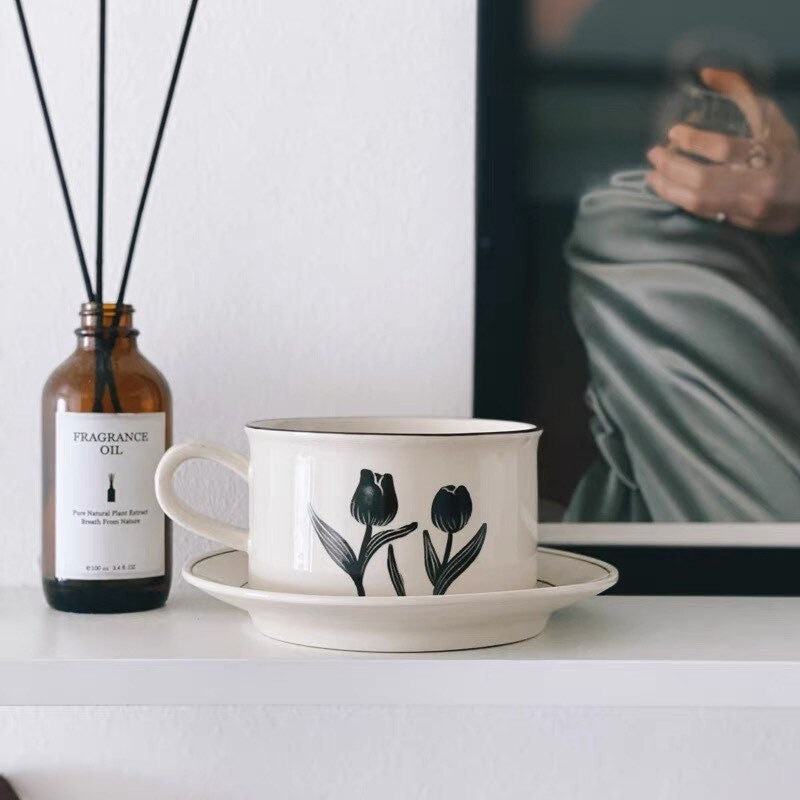 Popular product Vintage nickel lily tulip cup holders