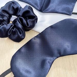 Schlafmaske | Satin Schlafmaske | Seidenauge Maske | 100% Maulbeerseide 22 momme ODER Satin