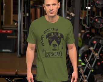 Camiseta unisex de perro legendario de Roscoe