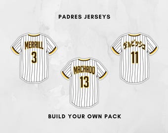 Pacote de adesivos com três camisas do San Diego: escolha três