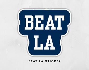 San Diego Beat LA Sticker SD