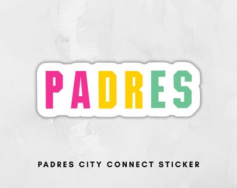 San Diego Padres City Connect Sticker