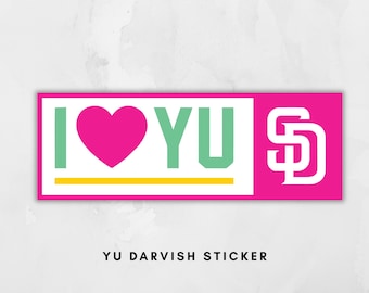 San Diego Yu Sticker