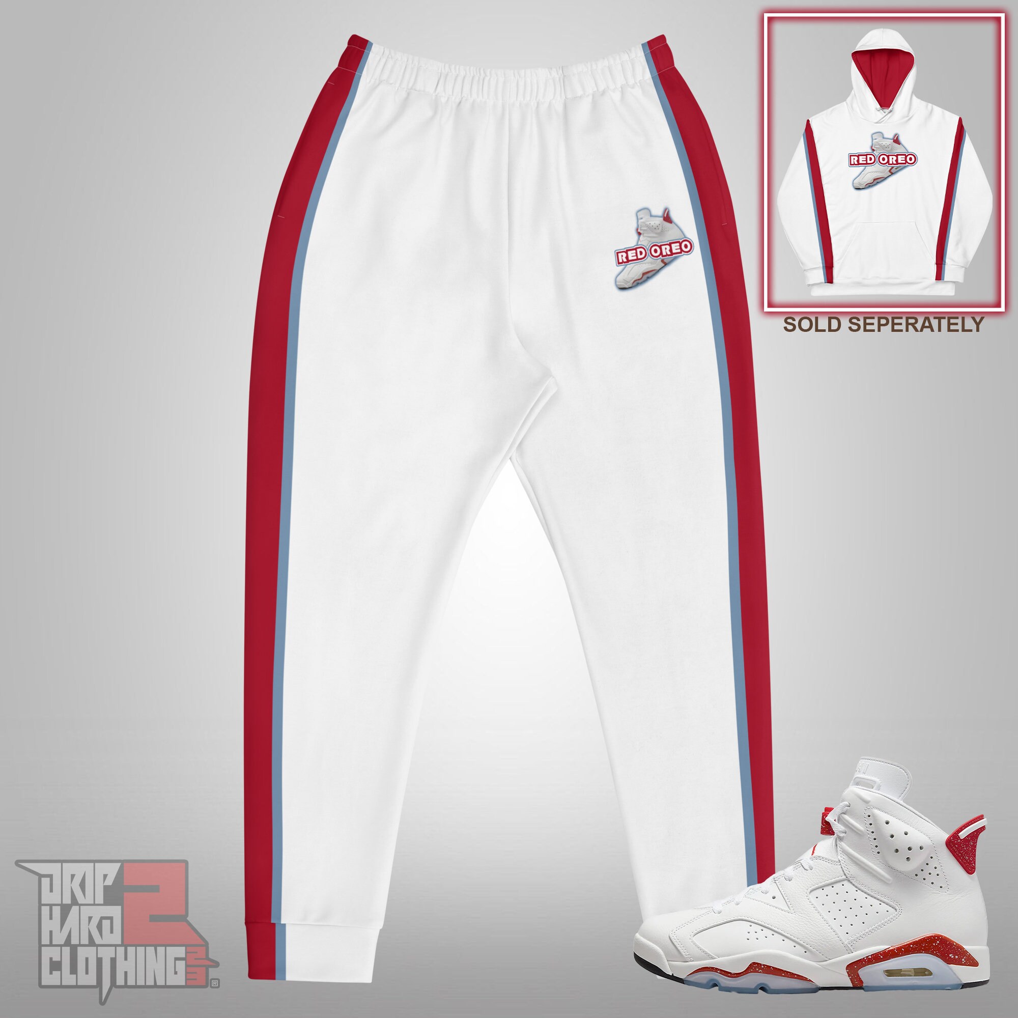 Air Jordan 6 Red Oreo Retro Joggers 