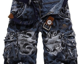 Denim Shorts unisex custom Shorts top gift Shorts