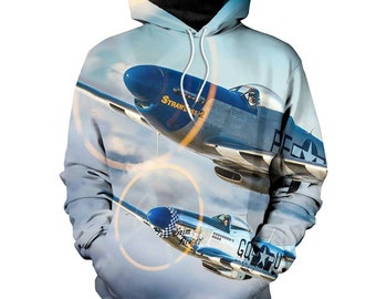 Aircraft hoodie hooded unisex custom top gift hoodie