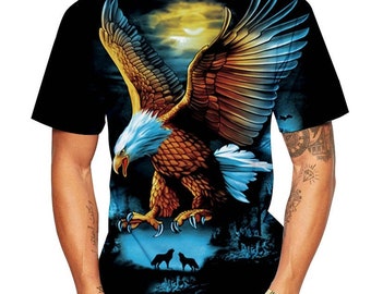 Eagle shirt tshirt unisex custom shirt top gift shirt