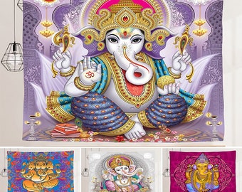 Ganesha Indian wall hanging tapestry wall decor home decoration tapestry gift