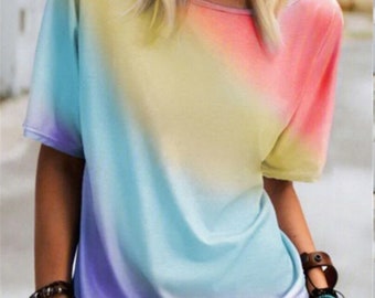 Colorful shirt tshirt unisex custom shirt top gift shirt
