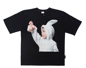 Süßes Baby Hasen Shirt Tshirt Unisex Custom Shirt Top Geschenk Shirt