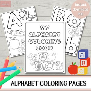Paginas Para Colorear Del Alfabeto De La A A La Z Paginas Para Colorear En Pdf Preescolar Con Letras Del Alfabeto Paginas Para Colorear De Letras Del Alfabeto Descargables