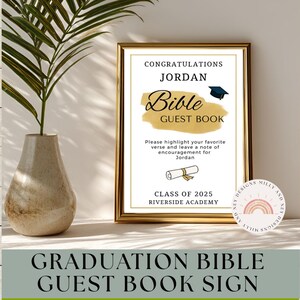 Graduation Address Labels Template, Editable Printable Labels for Grad Party, Digital Download Avery 5160, Class of 2025