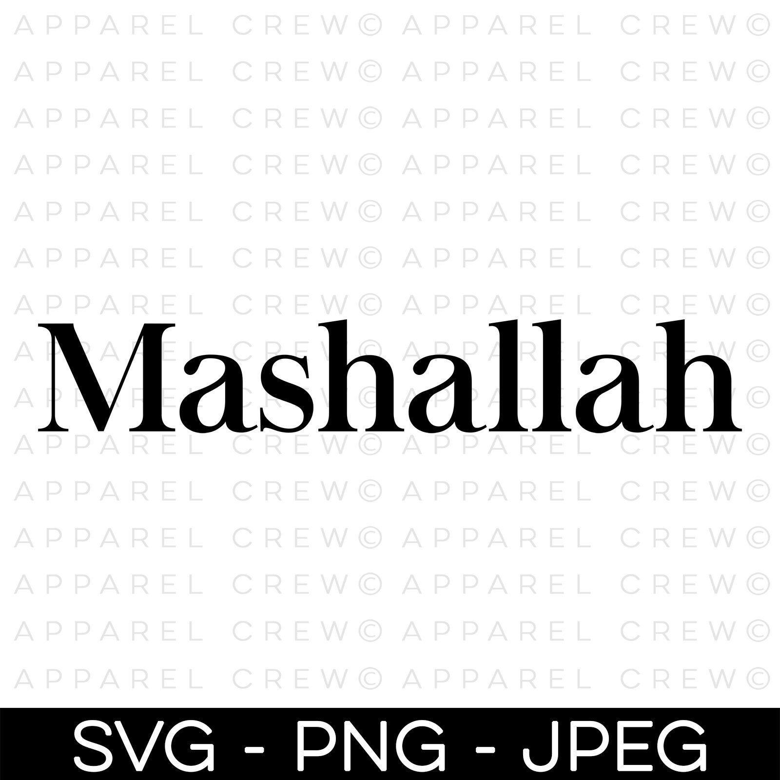 Mashallah Word Images Clipart