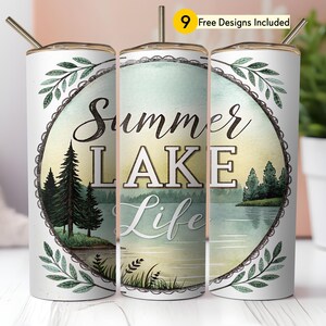 Design retrô PNG de vida no lago de verão, download digital de sublimação para atividades ao ar livre na primavera, design digital moderno para acampamento no lago de verão