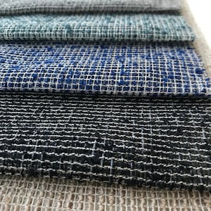 Faux Linen Sheer Curtains: Custom Tulle Drapes, 12 Colors, Sheer Curtain Panels