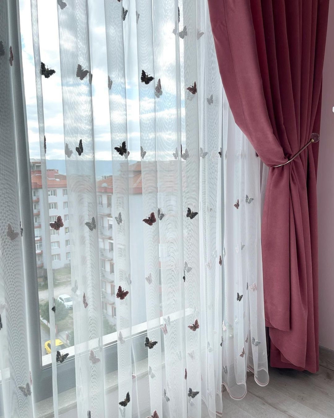 Butterfly curtains discount