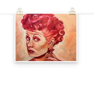 Lucille Ball Original Fine Art Print