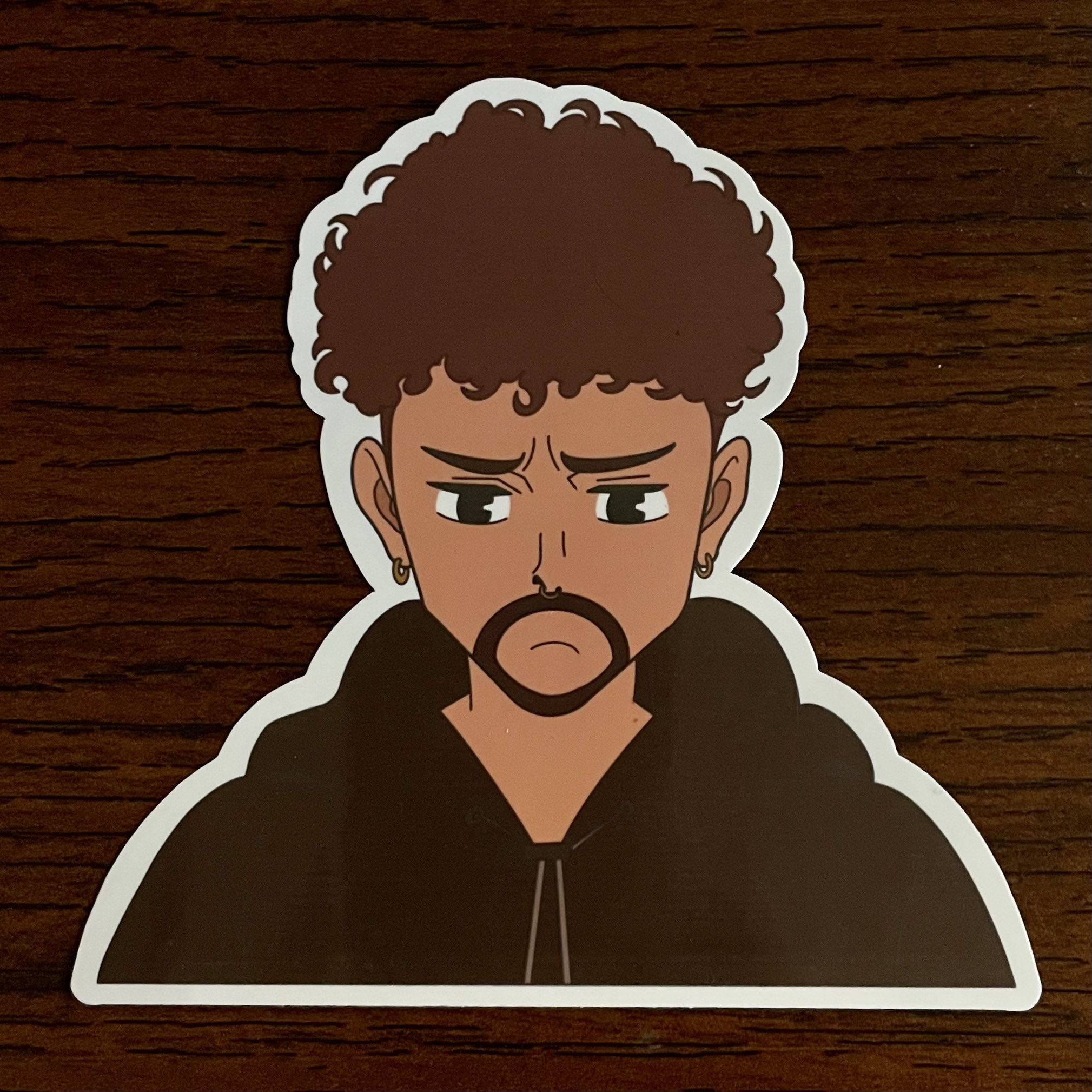 Bad Bunny Yonaguni Vinyl Sticker XLLMS Etsy