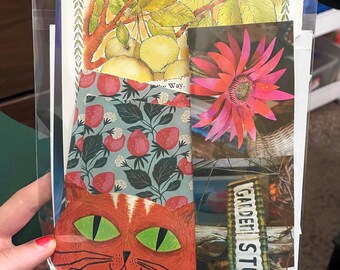 100pc Ephemera Kit: Mixed Paper Collage, Scrapbook Supplies