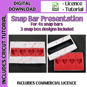 4 Snap Bar presentatie geschenkdoos set voor waxmelts | 2319