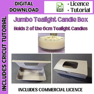2x Jumbo Theelicht Presentatiedoos | 2326